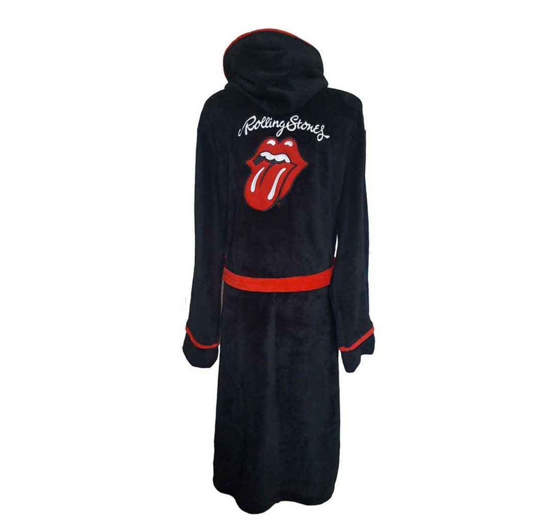Official Rolling Stones Ultimate Lounge Bundle – Tongue Pyjama Set + Dressing Gown + Socks
