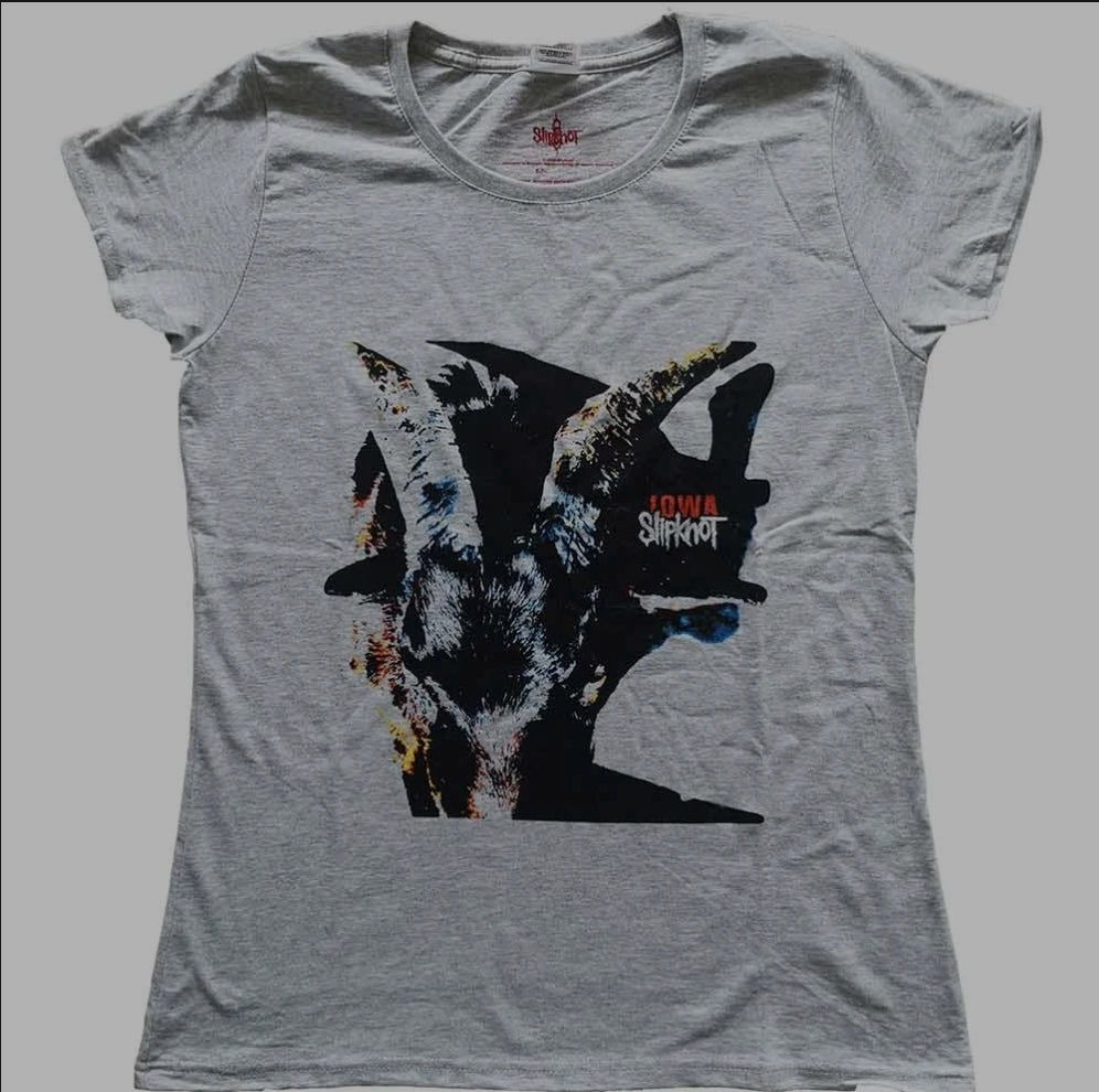 Slipknot Iowa Goat Shadow Ladies T-Shirt
