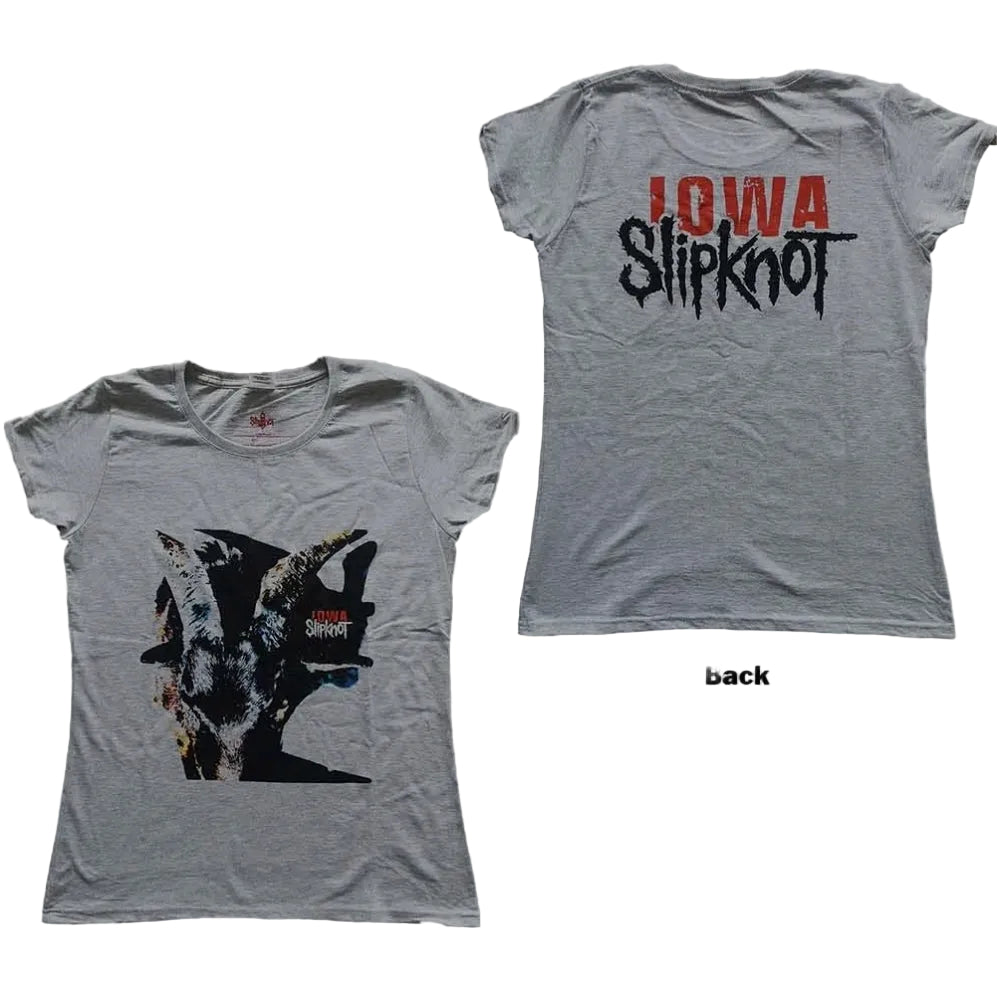 Slipknot Iowa Goat Shadow Ladies T-Shirt