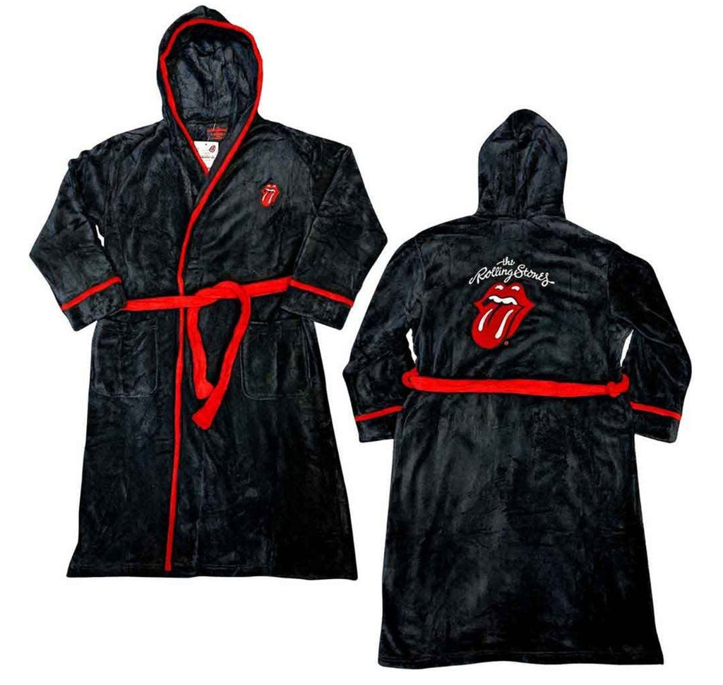 Official Rolling Stones Ultimate Lounge Bundle – Tongue Pyjama Set + Dressing Gown