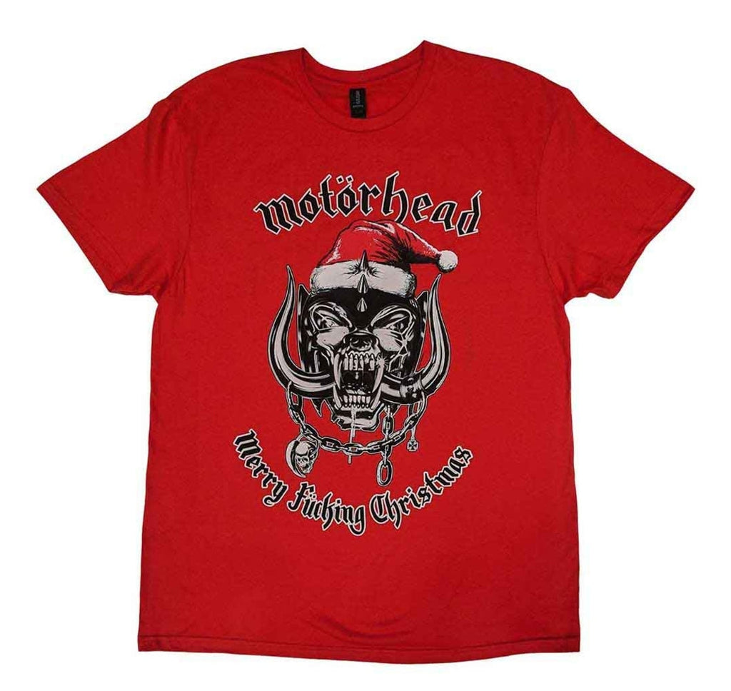 Motörhead - Christmas 2017 T-Shirt Red (Official Licensed)
