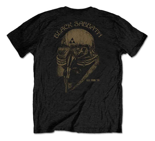 Black Sabbath - US Tour '78 Front & Back T-Shirt Black (Official Licensed)