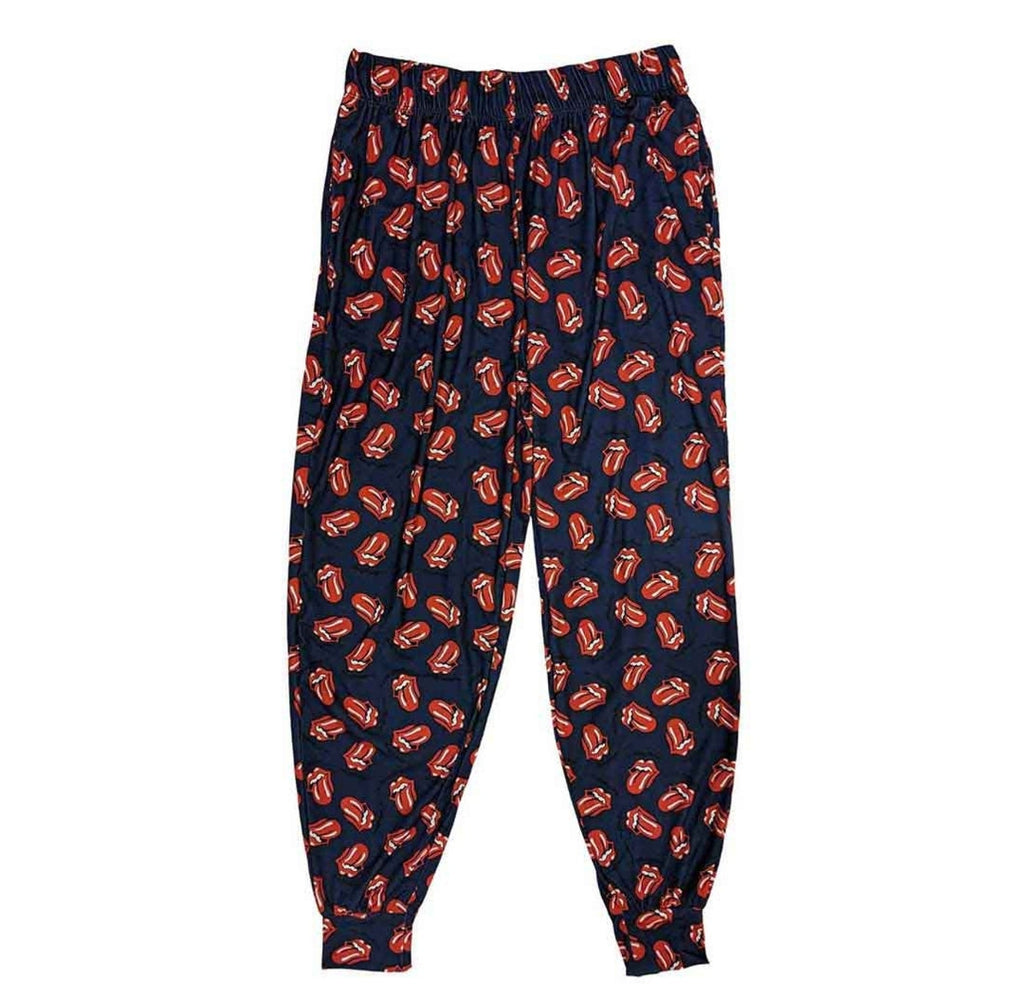 Official Rolling Stones Ultimate Lounge Bundle – Tongue Pyjama Set + Dressing Gown + Socks
