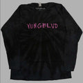 Official Licensed Yungblud 'Scratch Logo' Long Sleeve T-Shirt - Unisex Black Wash Collection