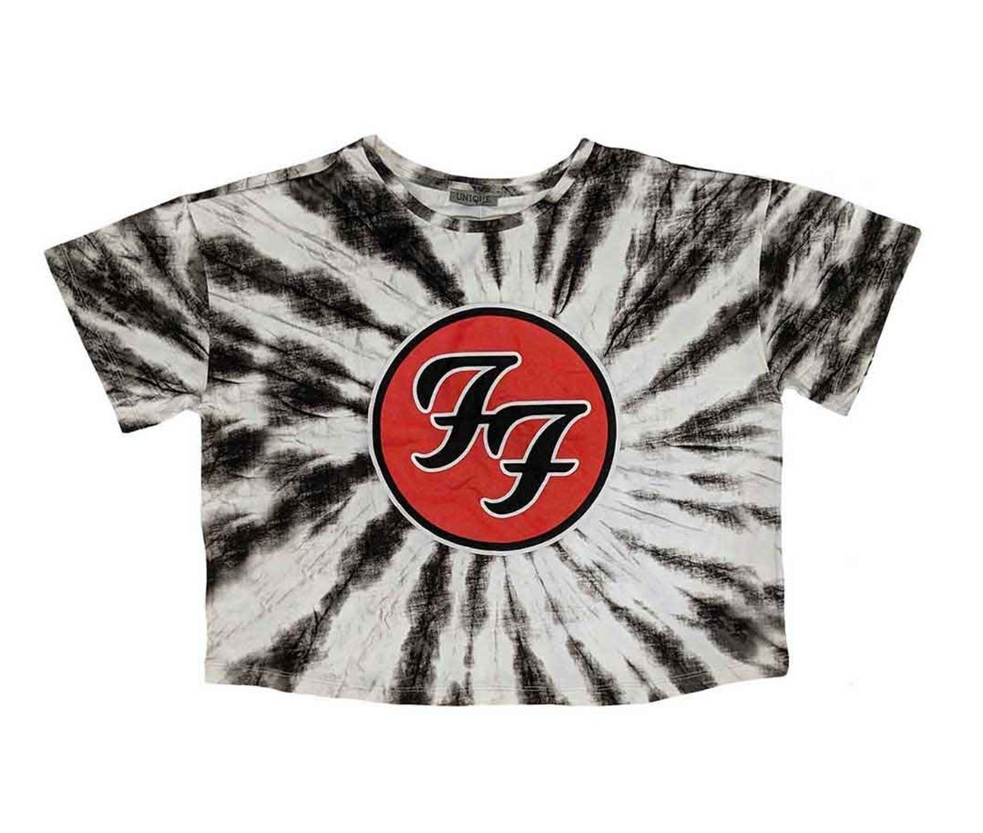 Official Foo Fighters Ultimate Lounge Bundle – FF Logo Tie-Dye Pyjama Set + Dressing Gown