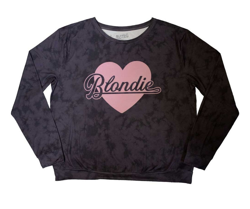 Official Blondie 'Heart Of Glass' Long-Sleeve Pyjamas - Last Chance! | New Wave Christmas Eve Box PJ's