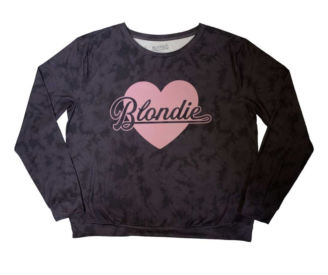 Official Blondie 'Heart Of Glass' Long-Sleeve Pyjamas - Last Chance! | New Wave Christmas Eve Box PJ's