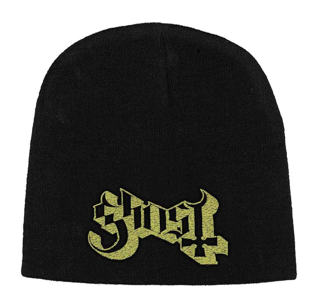 Official Ghost Logo Black Beanie Hat
