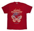 Official Alanis Morissette Can You Feel It T-Shirt – Red (Unisex)