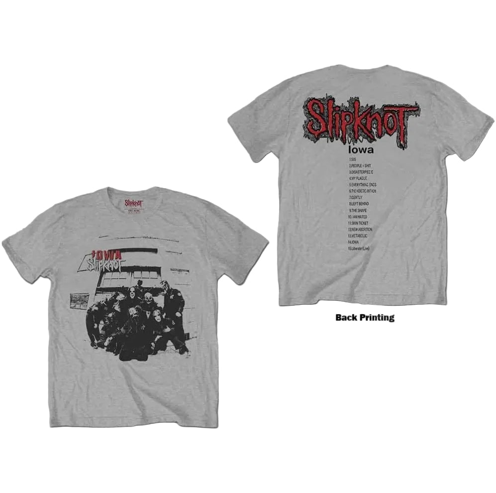 Slipknot Iowa Track List T-Shirt