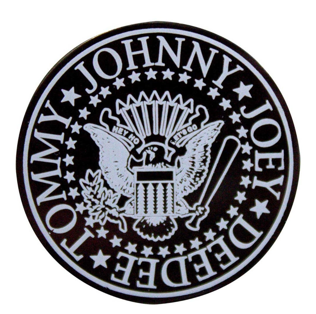 Official Ramones 'Presidential Seal Emblem' Pin Badge - Black Dye | Punk Gift