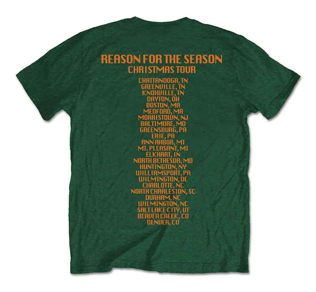 The Beach Boys - Xmas Album T-Shirt Green (Official Licensed)