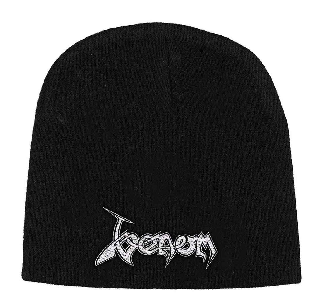 Official Venom Logo Black Beanie Hat