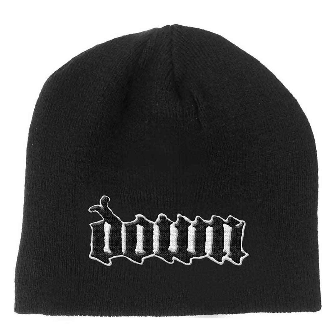 Official Down Logo Black Beanie Hat