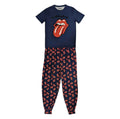 Official Rolling Stones 'Classic Tongue' Short-Sleeve Pyjamas - Last Chance! | Rock Christmas Eve Box PJ's