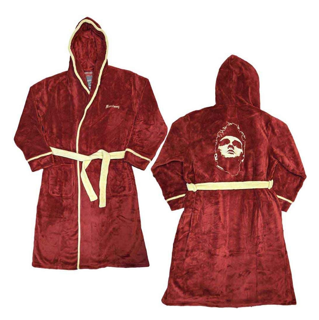 Official Morrissey 'Portrait' Long-Sleeve Bathrobe -| Indie Icon Christmas Eve Box Robe