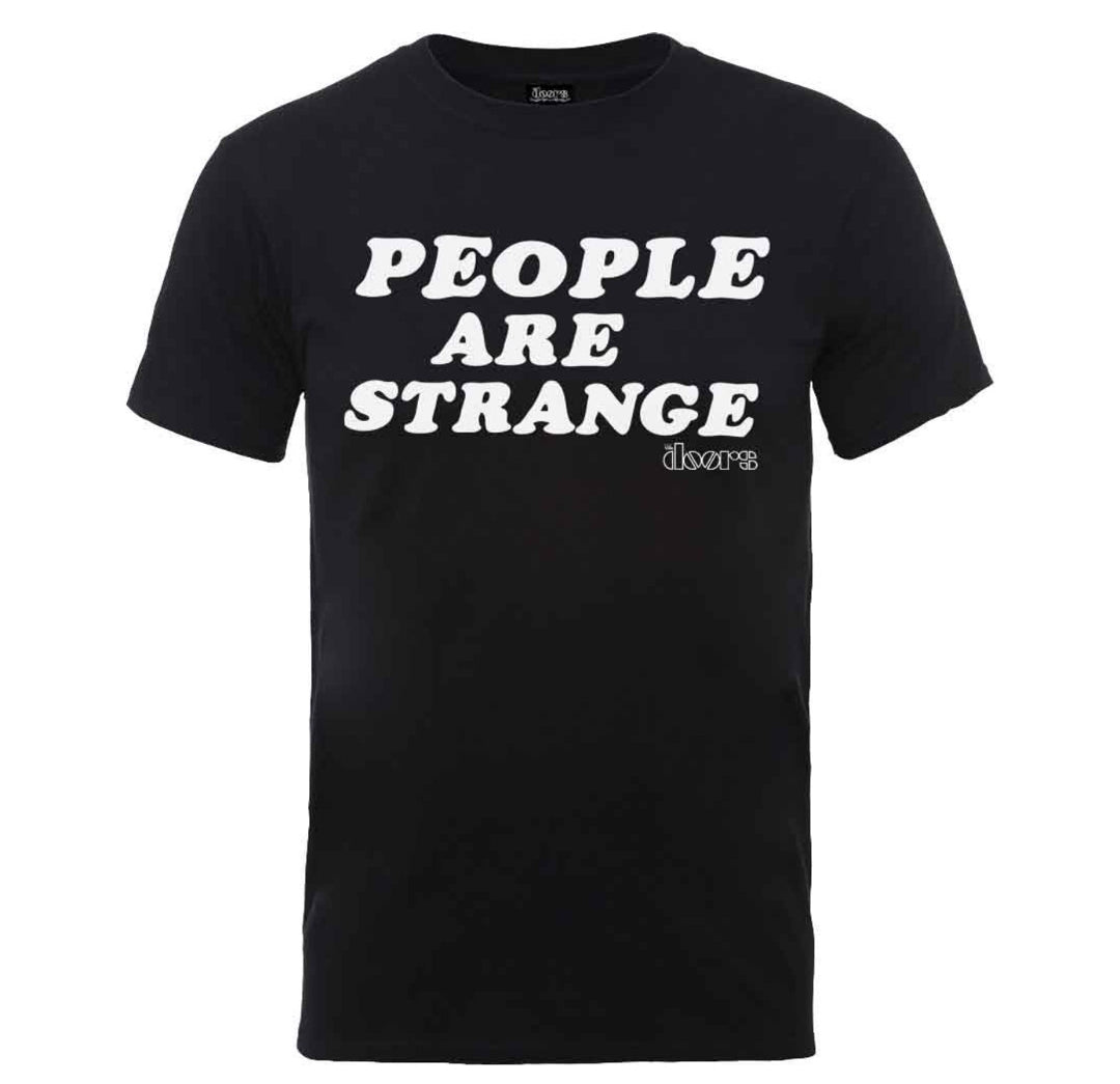 T-Shirt Officiel The Doors People Are Strange – Noir