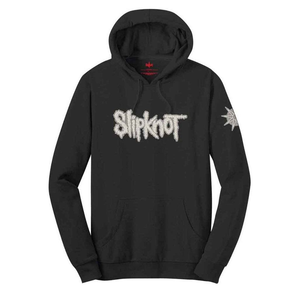 Official Slipknot 'Logo & Star Applique' Pullover Hoodie - LAST STOCK £45! | Metal