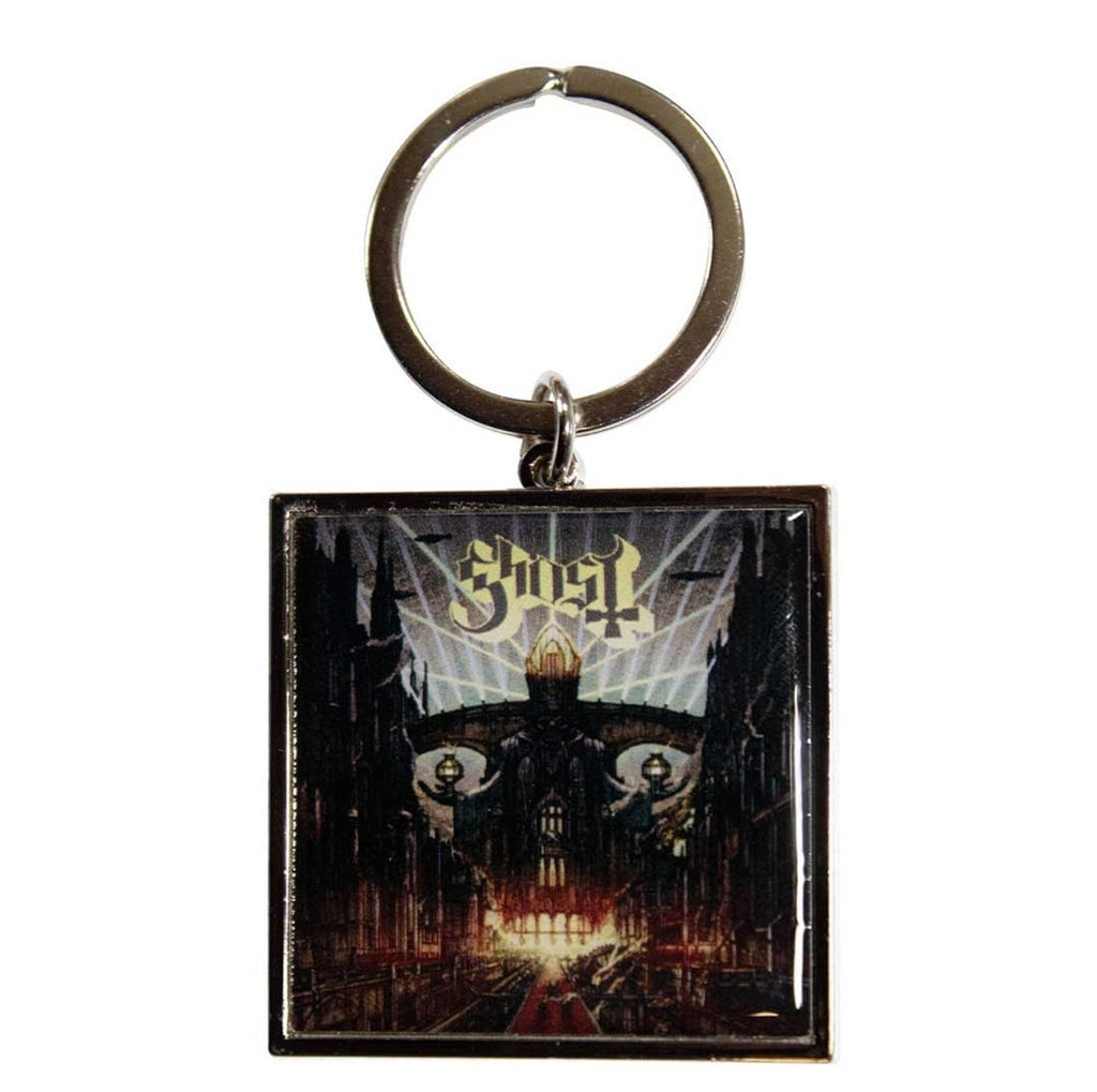 Ghost Meliora Keychain – Official Licensed Nickel Plated Metal Keyring