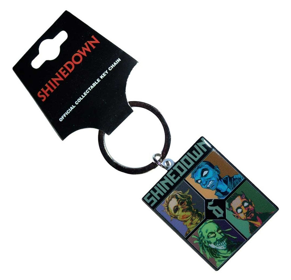 Shinedown Monsters Keychain - Official Licensed Metal Keyring