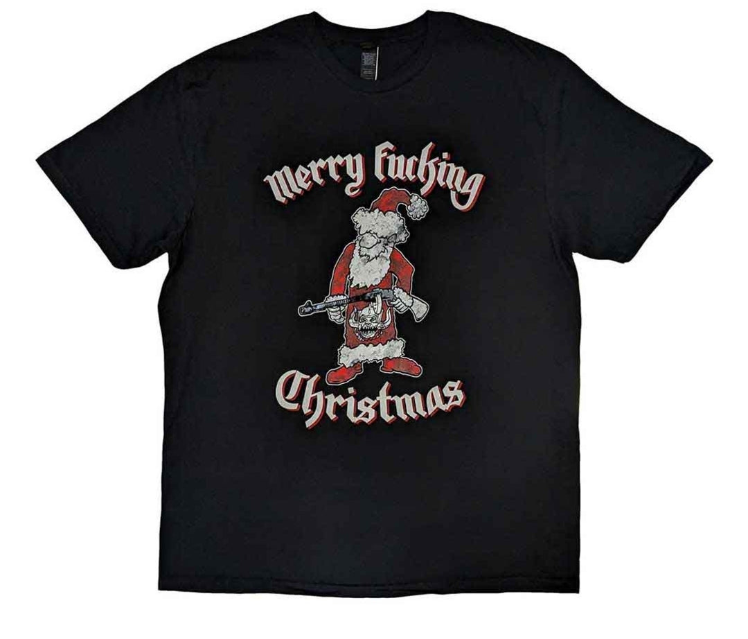 Motörhead - Merry Effing Christmas T-Shirt Black (Official Licensed)