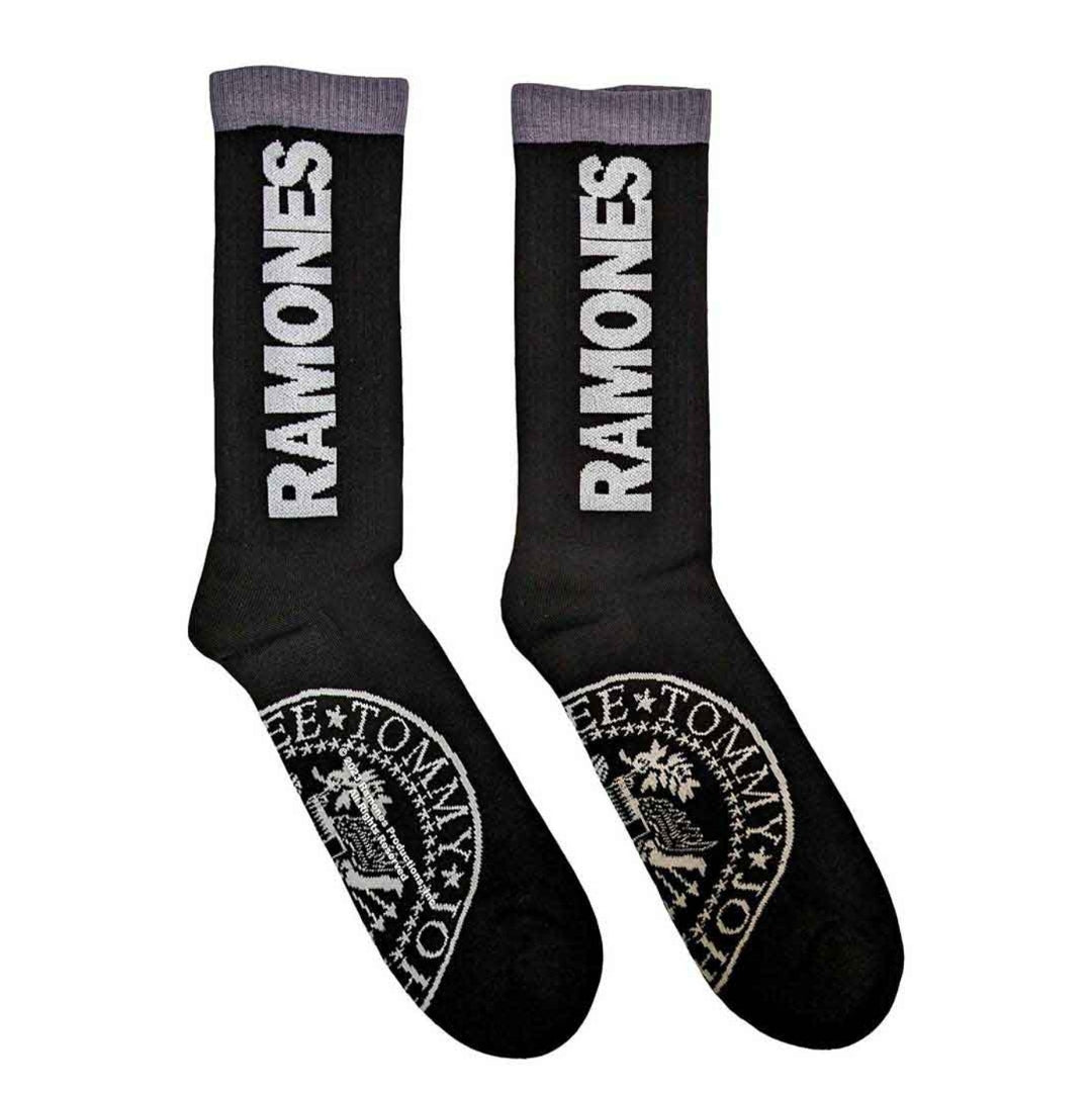 Official Ramones Gift Bundle – Presidential Seal Socks + Keyring | Ultimate Punk Christmas Gift