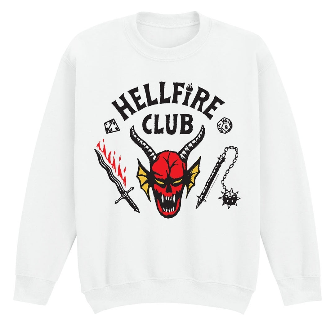 Official Stranger Things Hellfire Club Sweatshirt | Netflix