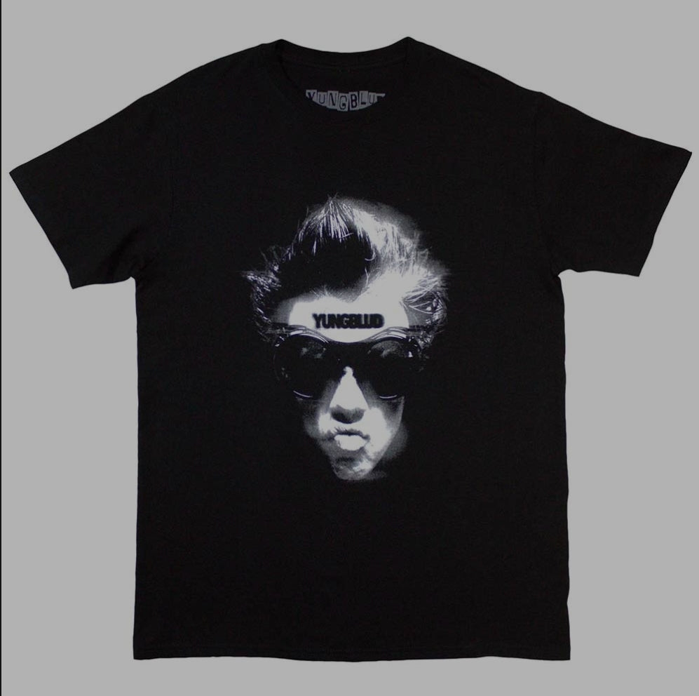 Official Licensed Yungblud 'Goggles Graphic' T-Shirt - Unisex Black Front Print