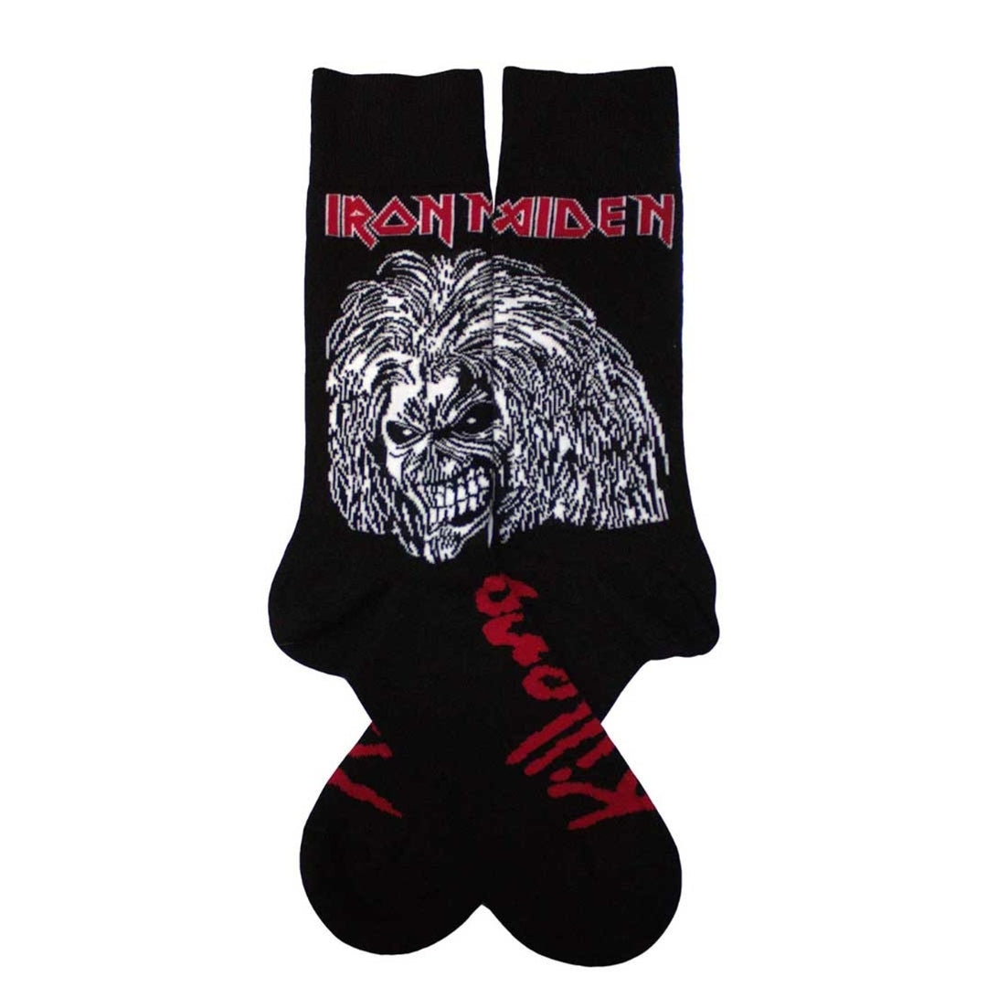 Official Iron Maiden 'Killers' Ankle Socks - UK 6-11 Run! | Metal Gift