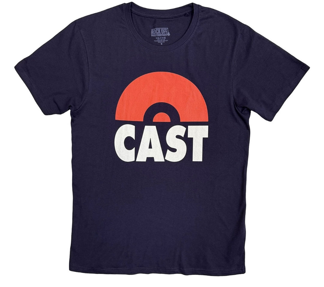 T-shirt classique officiel avec logo – Bleu marine (unisexe)