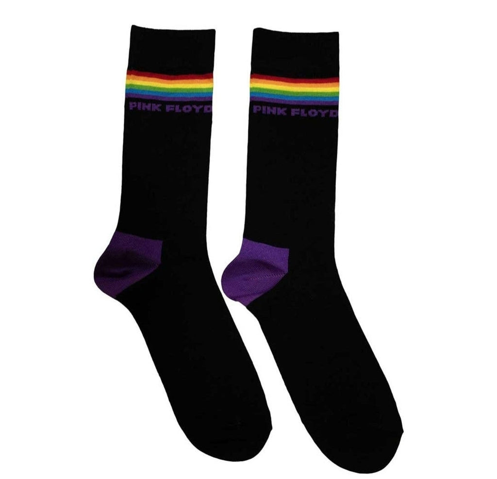 Official Pink Floyd Ultimate Lounge Bundle – Dark Side of the Moon Pyjama Set + Fleece Dressing Gown + Socks