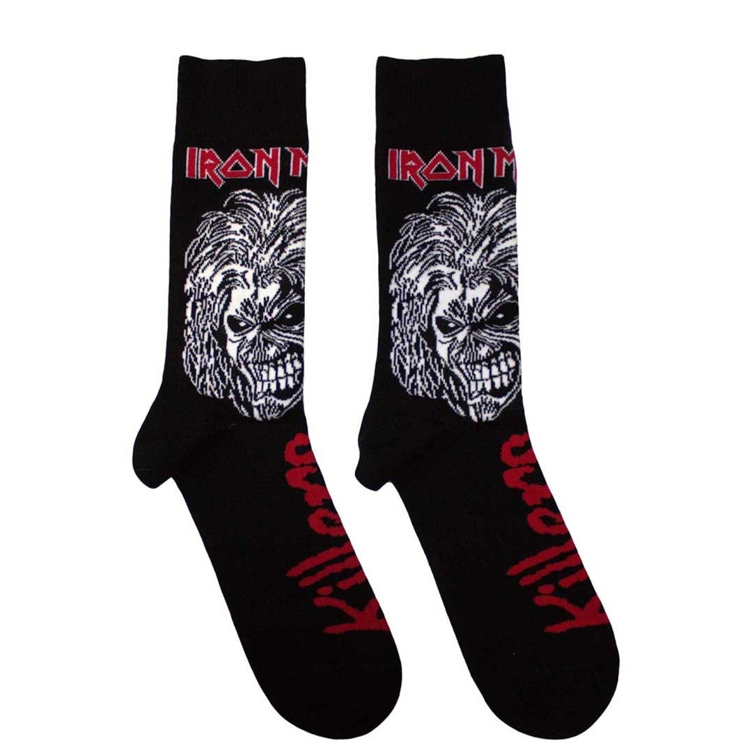 Official Iron Maiden 'Killers' Ankle Socks - UK 6-11 Run! | Metal Gift