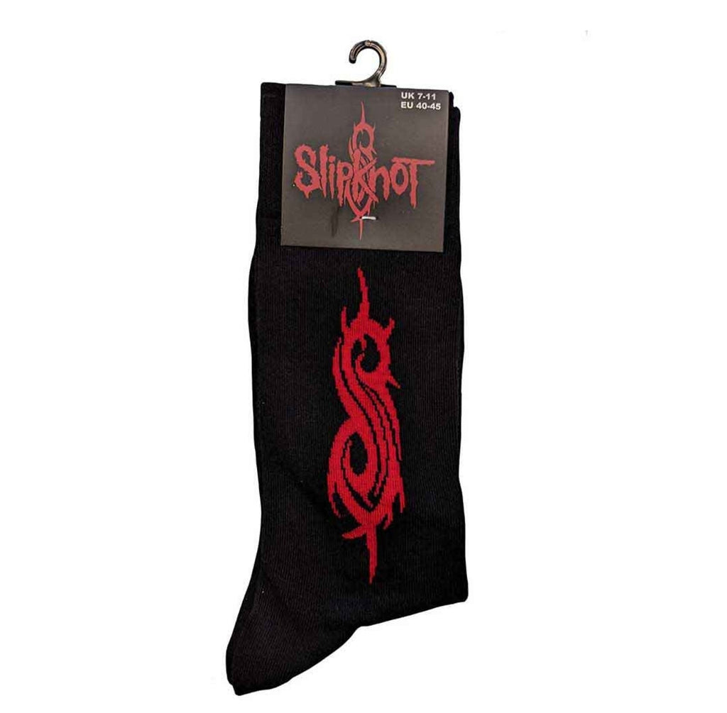 Official Slipknot Gift Set – Tribal S Logo Beanie Hat + Socks | Ultimate Maggot Christmas Gift