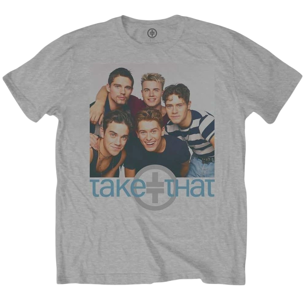 Take That Unisex T-Shirt: Group Hug (White)