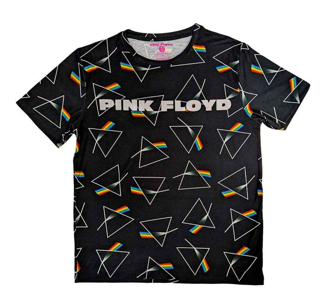 Official Pink Floyd Ultimate Lounge Bundle – Dark Side of the Moon Pyjama Set + Fleece Dressing Gown
