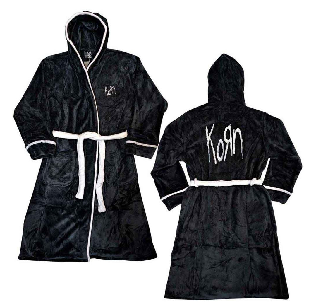Official Korn 'Logo' Bathrobe - Nu-Metal Gift! | Metal