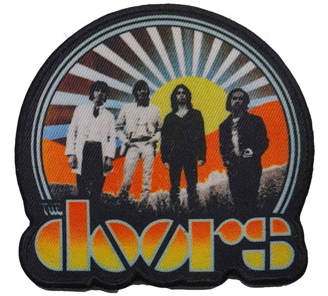 Official The Doors Sunrise Patch – Iron-On Printed Patch