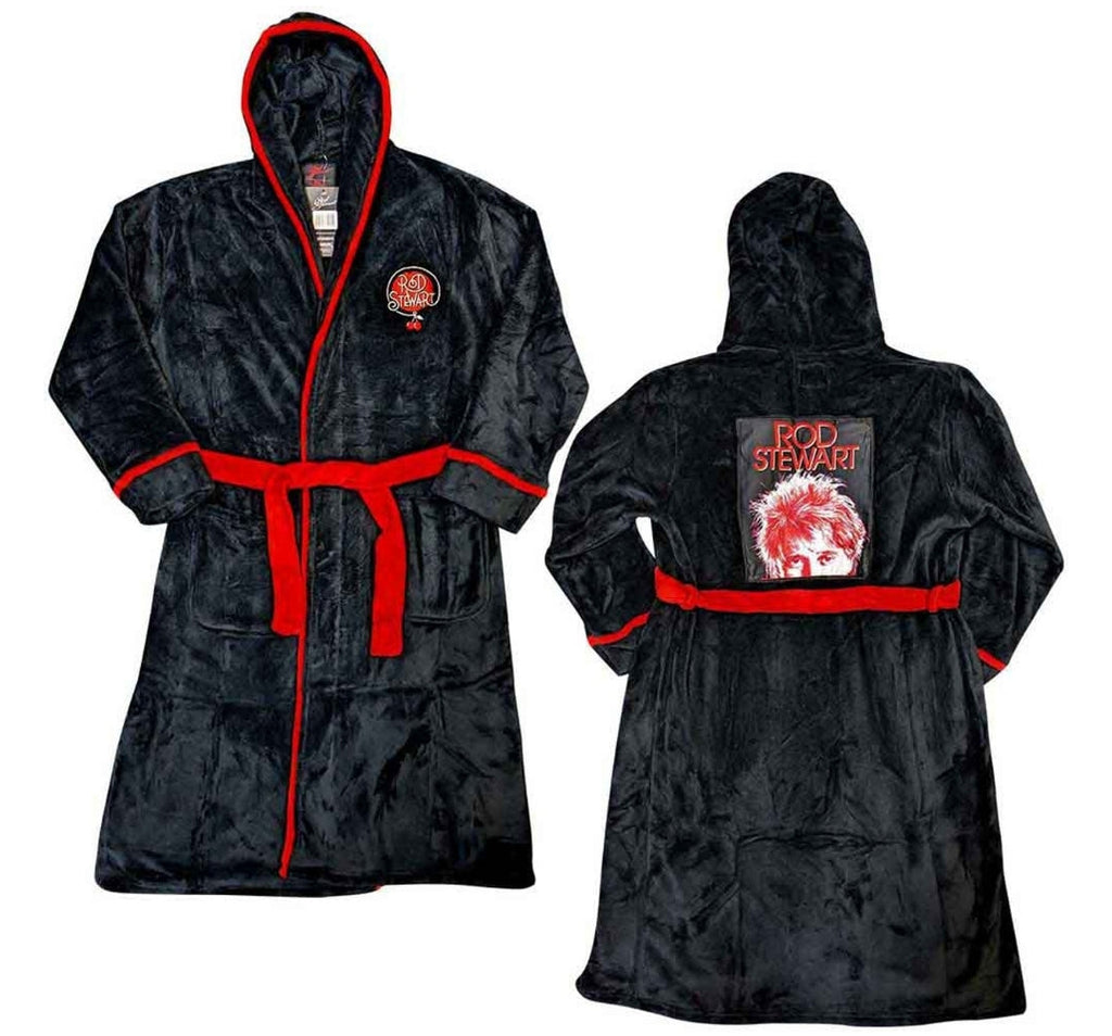 Official Rod Stewart 'Cherries Logo' Bathrobe - Rock Gift! | Classic