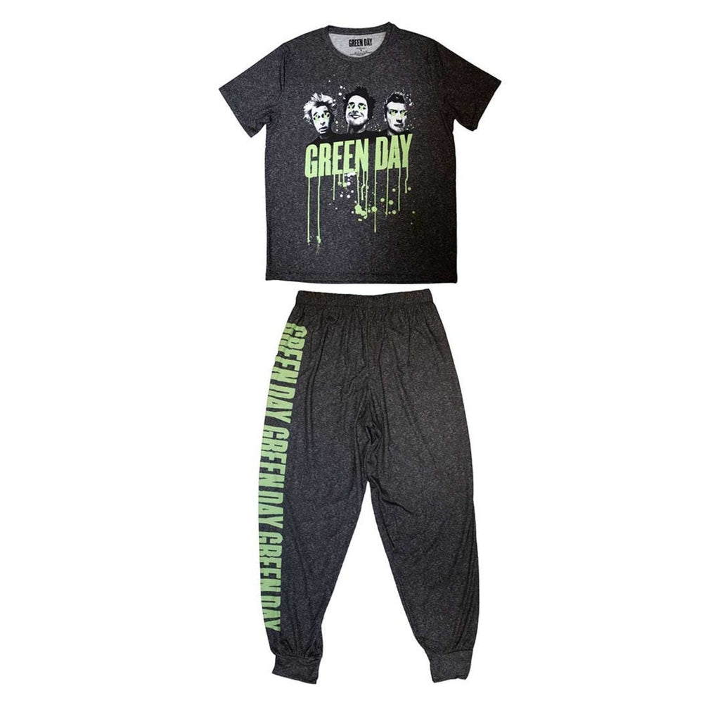 Official Green Day Ultimate Lounge Bundle – Pyjama Set + American Idiot Dressing Gown + Keychain