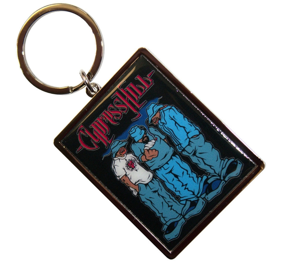 Cypress Hill 'Blunted' Keychain – Official Licensed Nickel Plated Metal Keyring