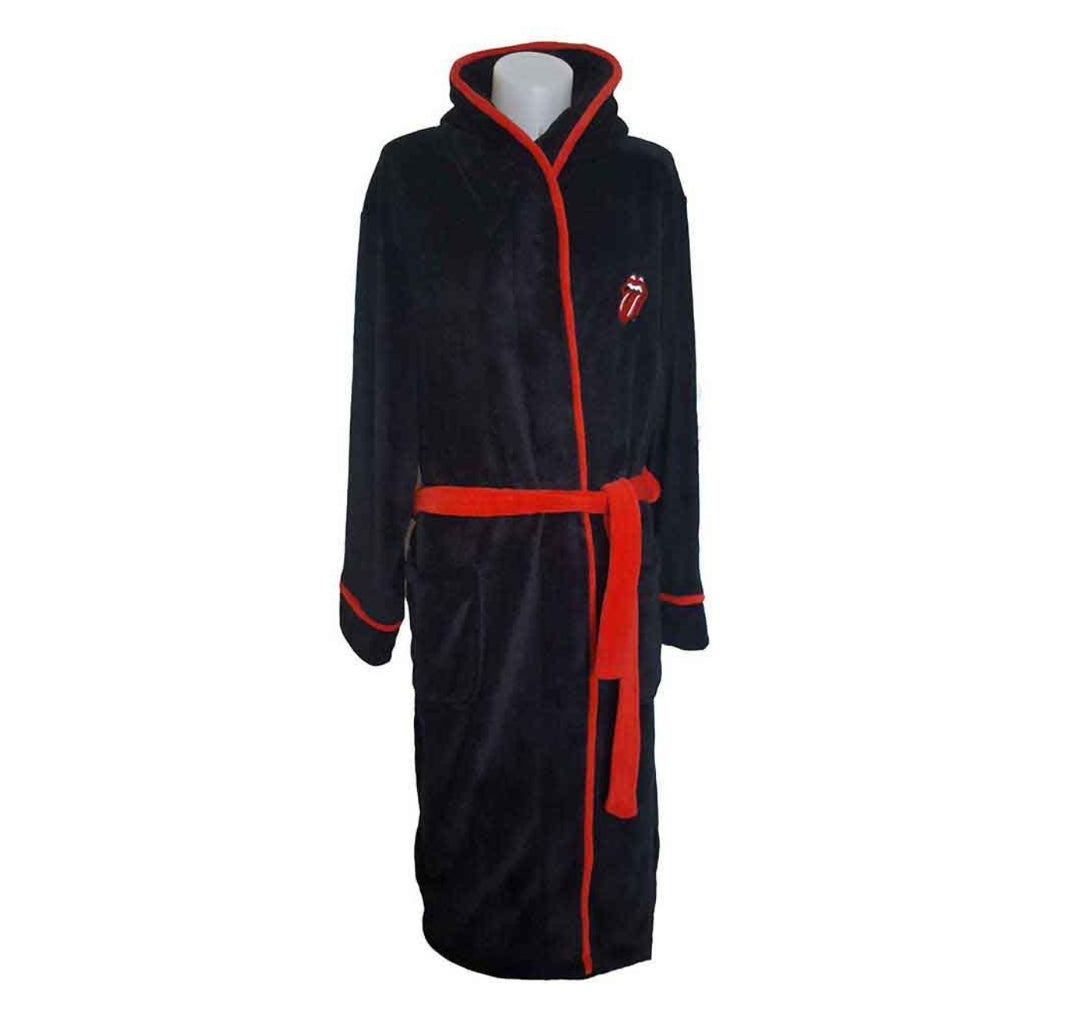 Official Rolling Stones Ultimate Lounge Bundle – Tongue Pyjama Set + Dressing Gown + Socks