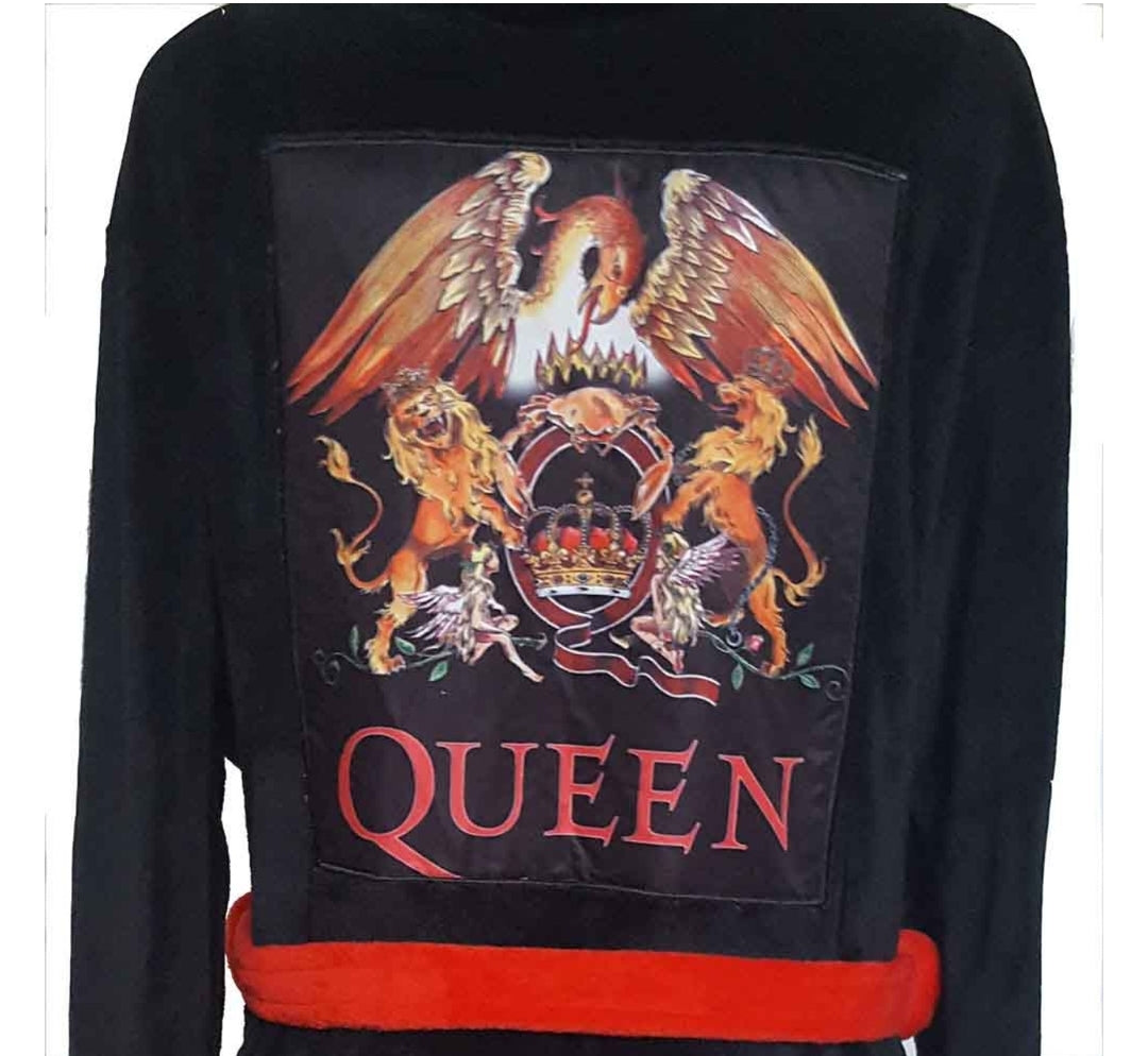 Official Queen 'Classic Crest' Bathrobe - Royal Gift! | Rock