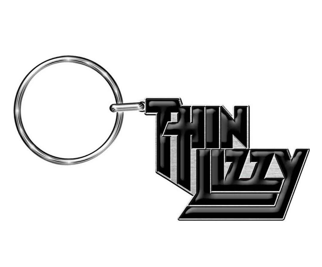 Thin Lizzy Logo Keychain – Official Licensed Enamel Infill Metal Keyring