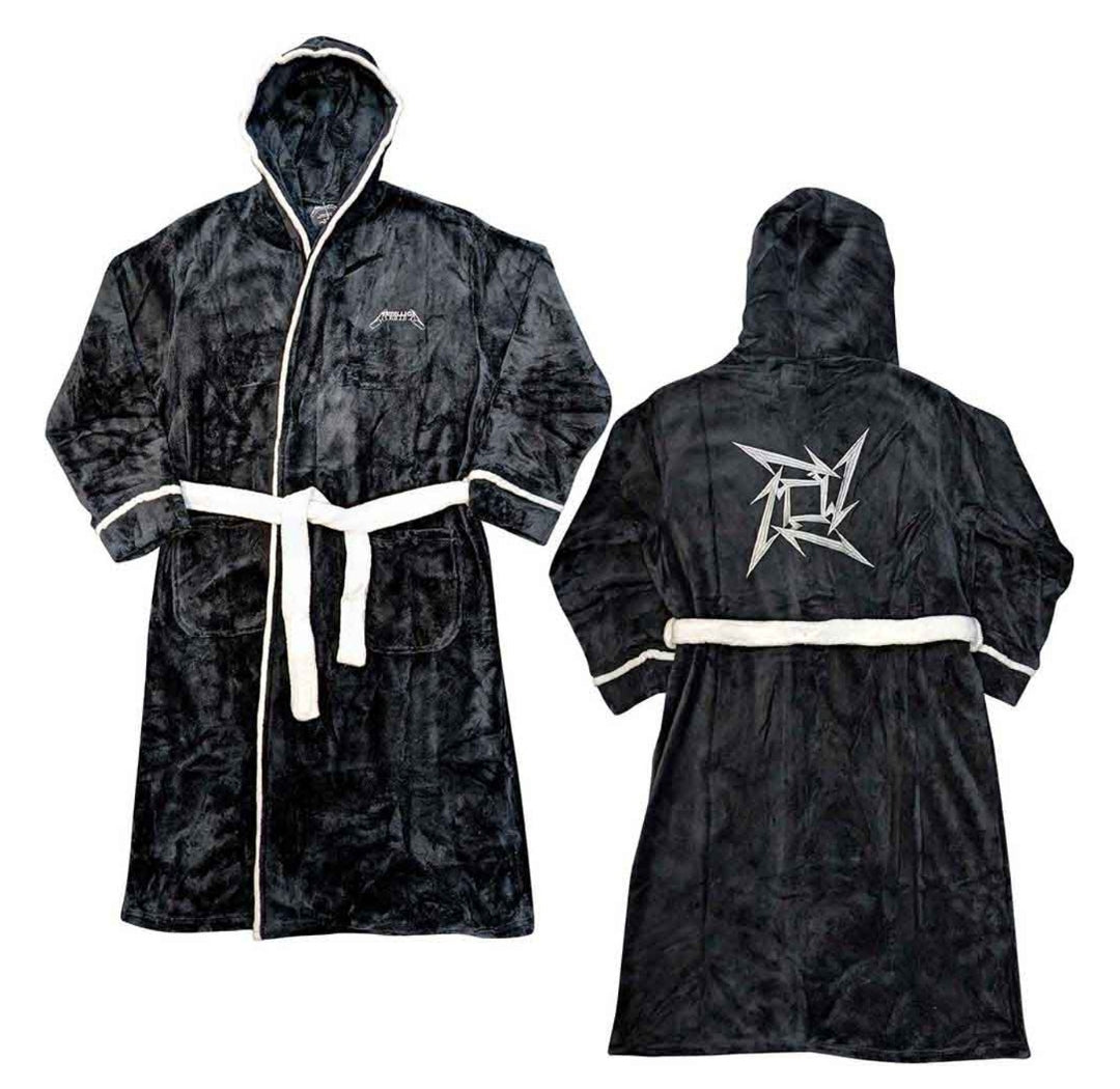 Official Metallica 'Load/Reload Star' Bathrobe - Thrash Gift! | Metal