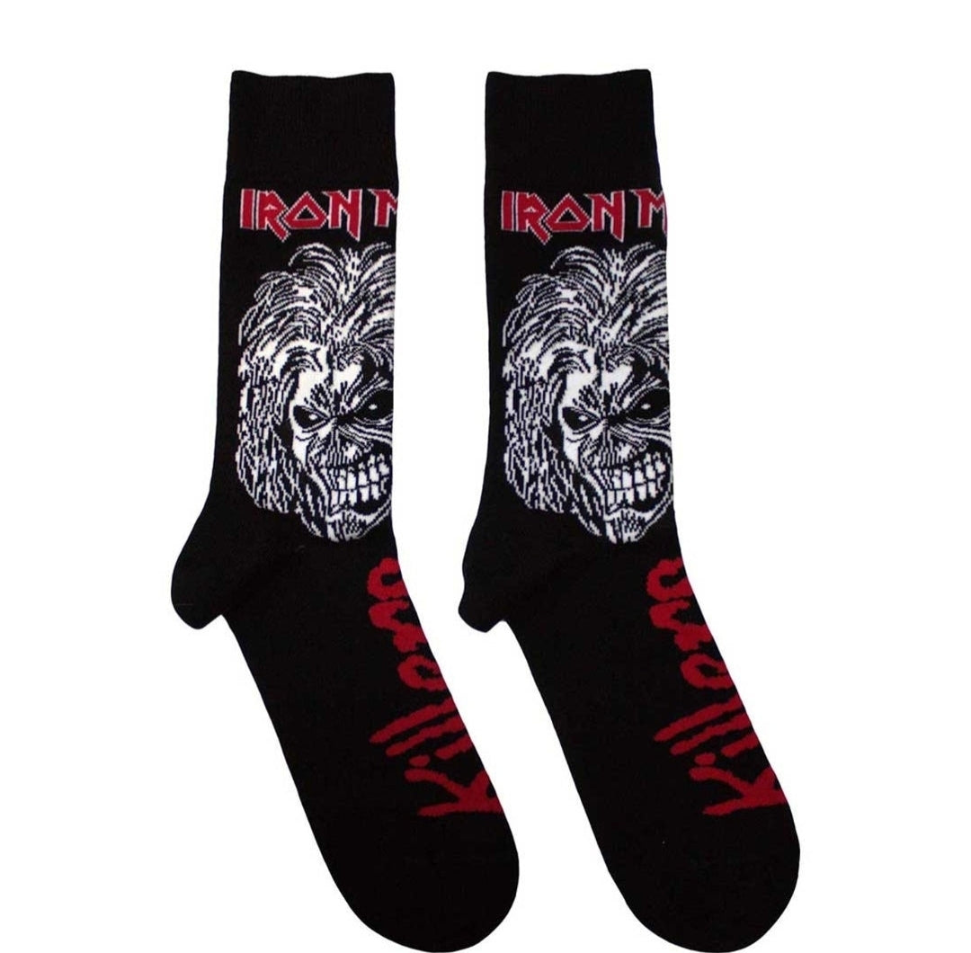 Official Iron Maiden Gift Set – Killers Beanie Hat + Socks | Ultimate Christmas Metal Gift