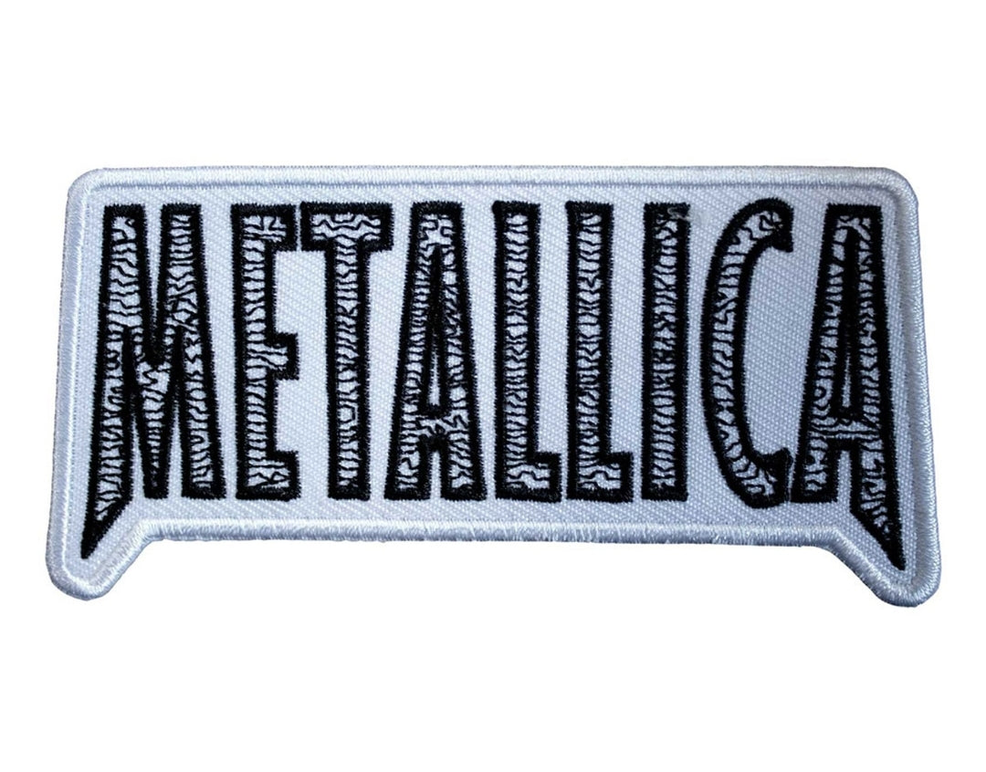 Official Metallica 'Load Logo' Woven Patch - Iron-On Crackle BANG! | Metallica Gift