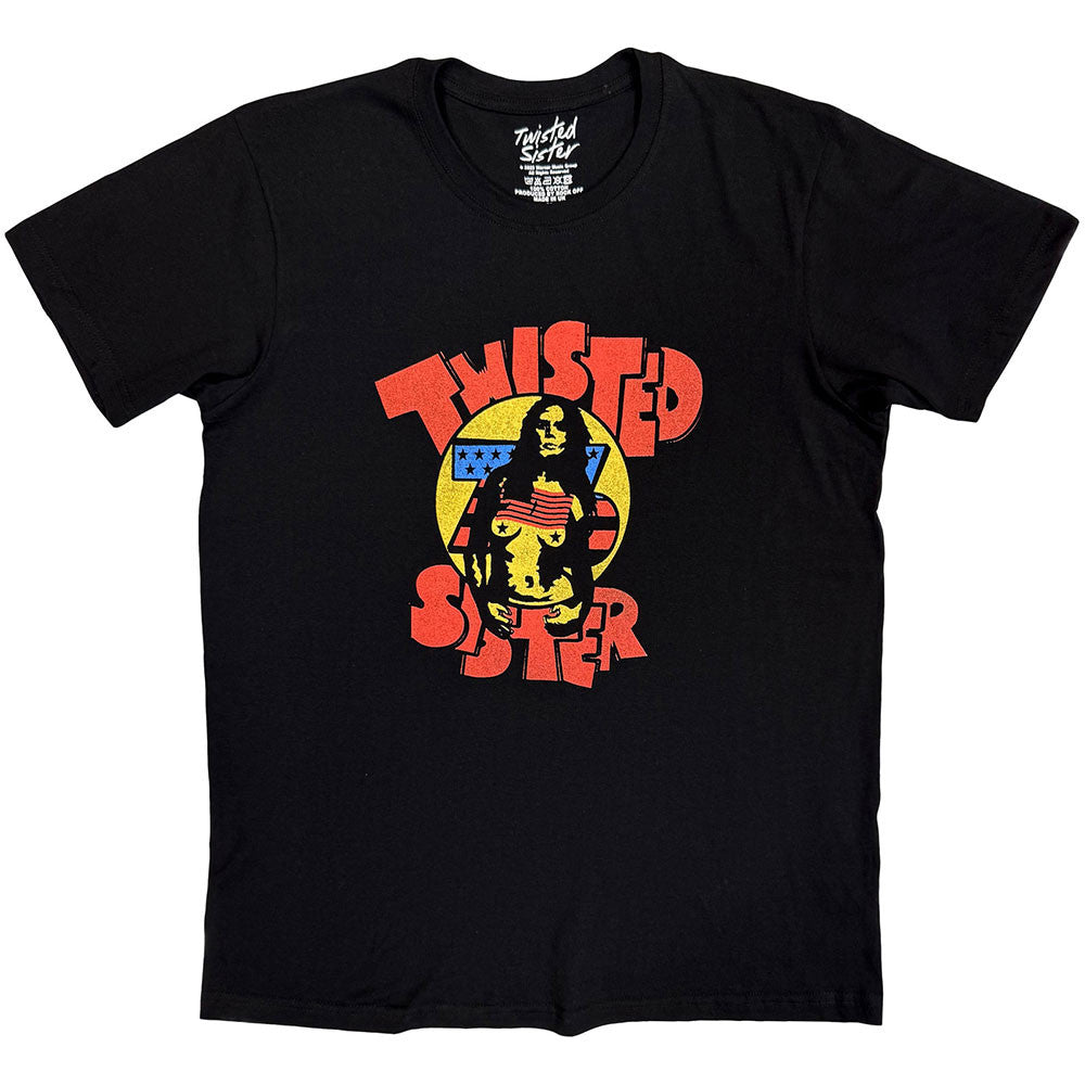 wisted Sister Unisex T-Shirt: '76 (Black)